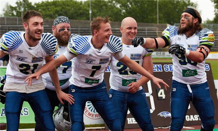 Die Bremerhaven Seahawks haben Grund zum Jubeln.