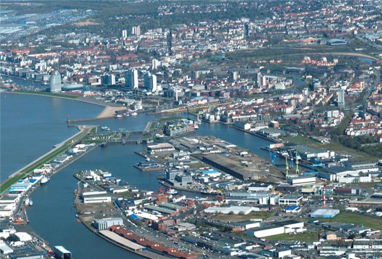Bremerhaven, Luftaufnahme