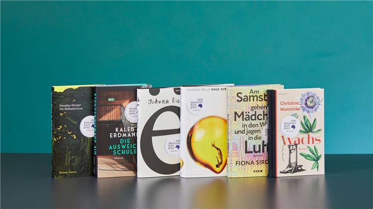 Shortlist 2025: „Jede Lektüre ist ein Befreiungsschlag“ Die Bücher auf der Shortlist für den Deutschen Buchpreis stehen fest.