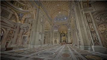 Die detaillierte digitale Nachbildung des Petersdoms ermöglicht es, Details des Bauwerks so nah zu erleben, wie es bei einem physischen Besuch der Basilika nicht möglich ist. 