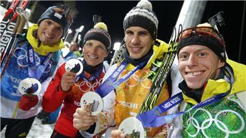 Die deutsche Biathlon-Staffel von Sotschi 2014 bekommt über elf Jahre später doch noch Olympia-Gold.