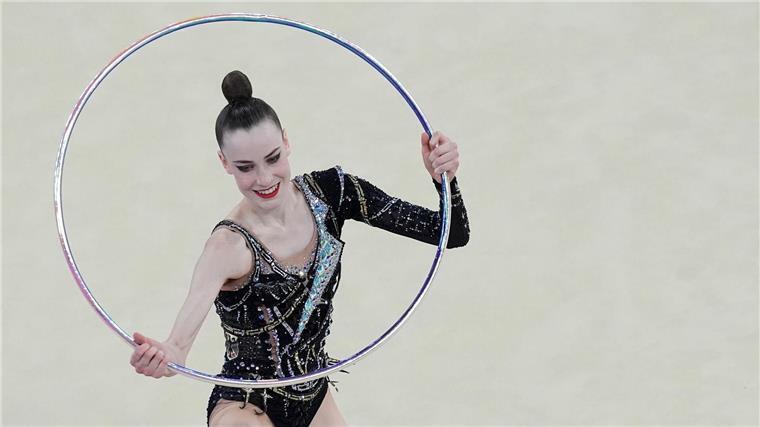 Die deutsche Gold-Hoffnung Darja Varfolomeev.