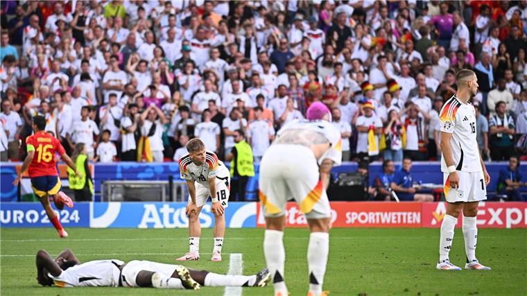 Die DFB-Elf ist im EM-Viertelfinale an Spanien gescheitert.