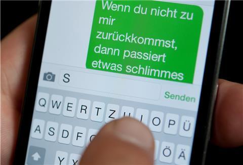 Eine SMS.