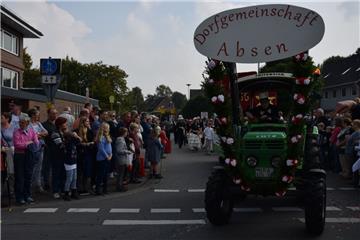 Die Dorfgemeinschaft Absen ist auch dabei. Foto: Edel