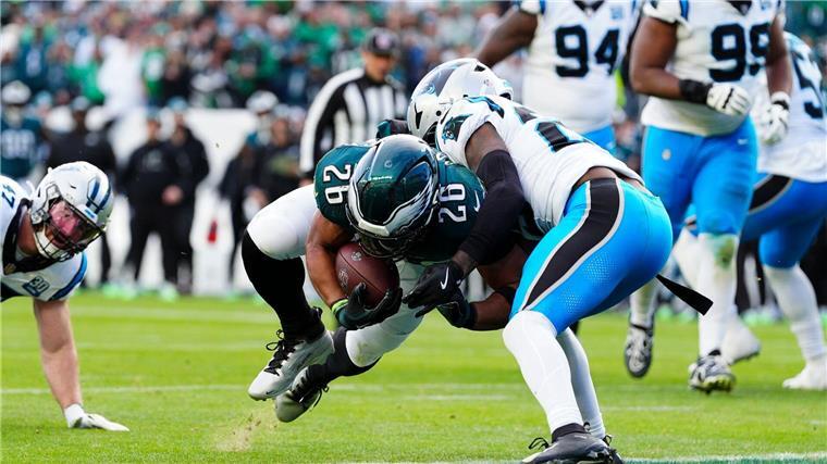 Die Eagles hoffen weiter auf Heimrecht in den NFL-Playoffs - der Sieg gegen die Panthers hilft.