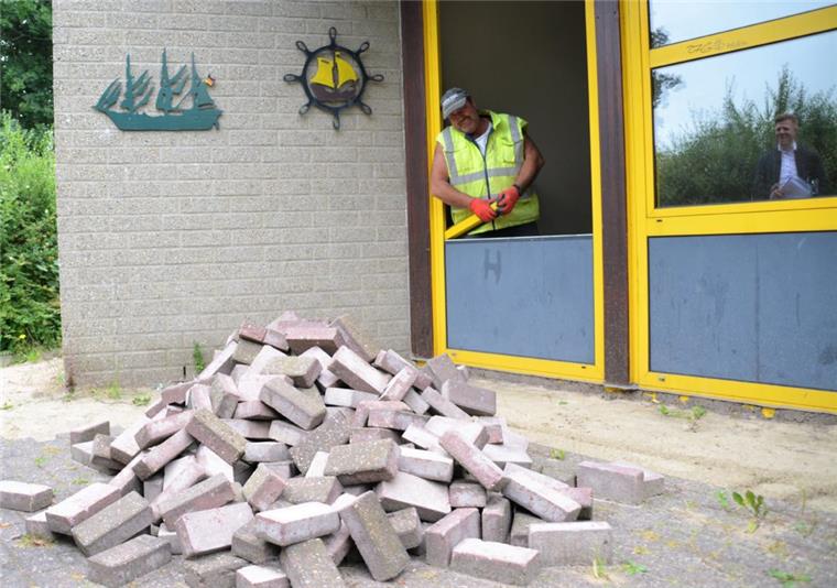Die ehemalige Gaststätte am Nordeschweg wird derzeit in eine Kita umgebaut.