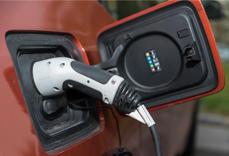 Die eigene Ladestation wird mit einem Zuschuss gefördert.