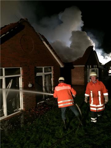 Die Einsatzkräfte waren stundenlang im Einsatz. 