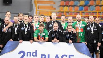 Die Enttäuschung über den verpassten vierten Titel ist den SCM-Spielern ins Gesicht geschrieben