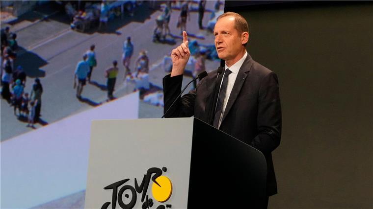 Proteste bei Vuelta beschäftigen auch Tour-Chef Die Ereignisse bei der Vuelta beunruhigen auch den Tour-Chef Christian Prudhomme. (Archivbild)