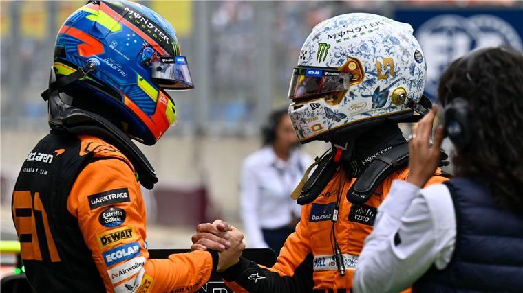 Verstappen vom McLaren-Duo geschlagen in der Qualifikation Die erste Startreihe von Ungarn ist in McLaren-Hand.