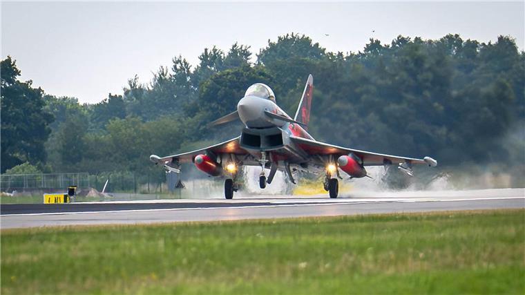 Die Eurofighter sind nach mehr als drei Jahren zurück in Ostfriesland.