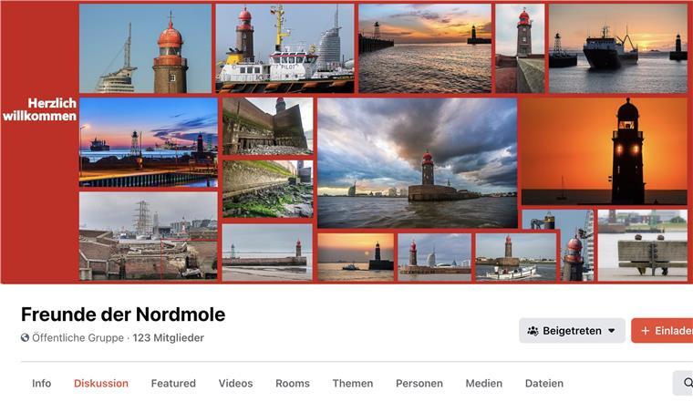 Die Facebook-Gruppe "Freunde der Nordmole" sammelt Erinnungen an dieses markante Bremerhavener Bauwerk. Nach zwei massiven Abbrüchen an der Mole muss sie abgerissen werden.