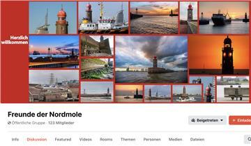 Die Facebook-Gruppe "Freunde der Nordmole" sammelt Erinnungen an dieses markante Bremerhavener Bauwerk. Nach zwei massiven Abbrüchen an der Mole muss sie abgerissen werden.