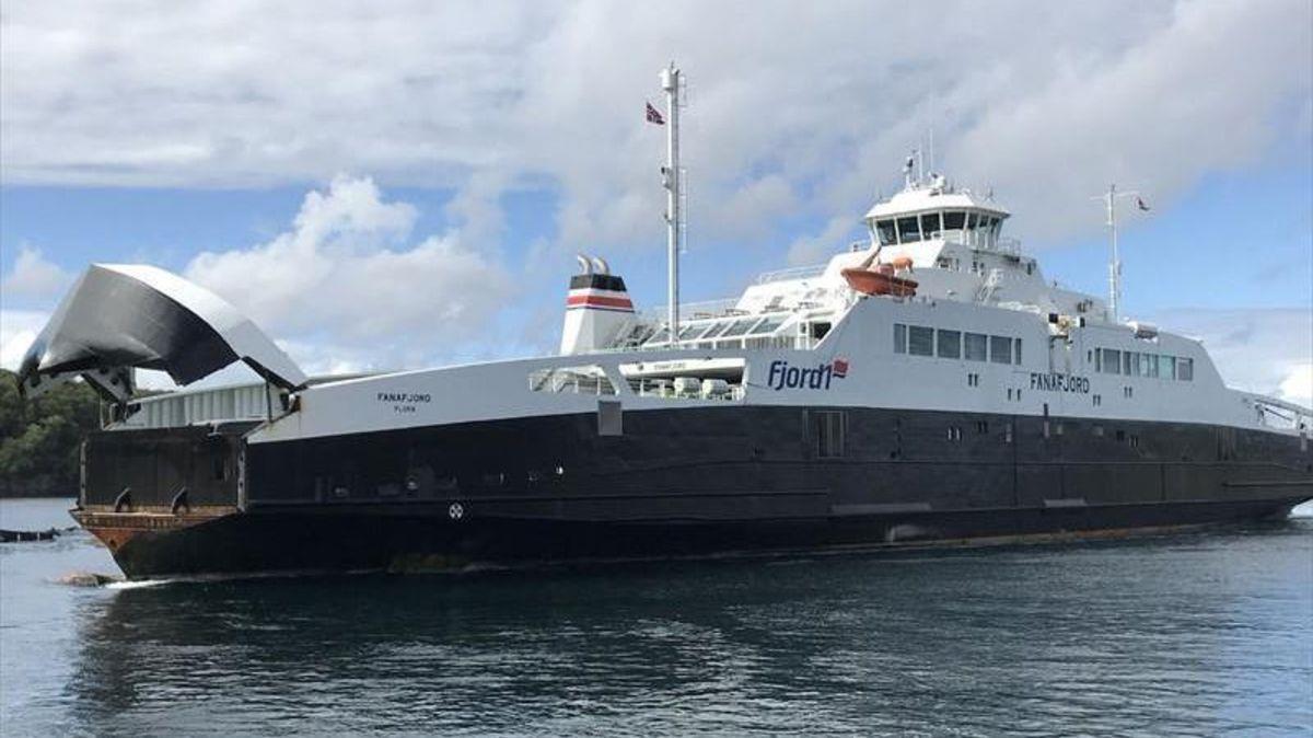 Cuxhaven: Neuer Name für die Elbfähre steht fest Die "Fanafjord" soll zukünftig "Elbeexpress" heißen.
