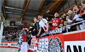 Die Fans der Fischtown Pinguins aus Bremerhaven sind reisefreudig.