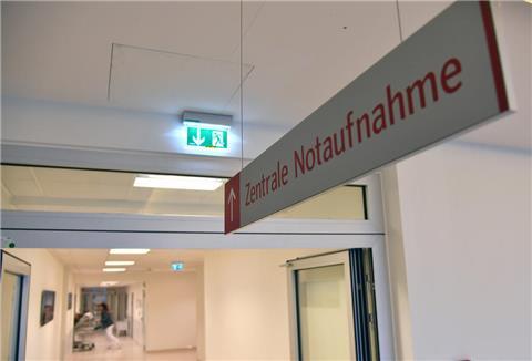 Notaufnahme im Klinikum Reinkenheide