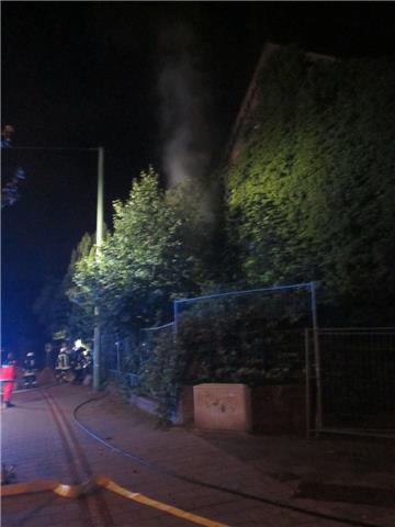 Die Feuerwehr hat einen Brand in der Wurster Straße löschen können.