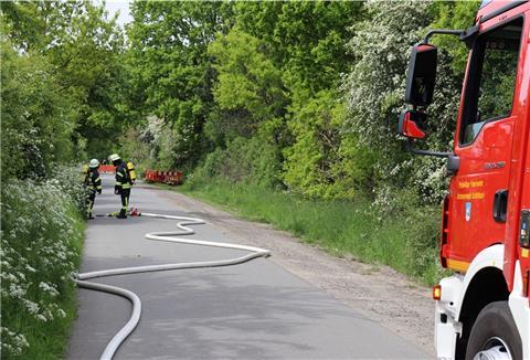 Die Feuerwehr musste in Schiffdorf zur Schleusenstraße ausrücken.