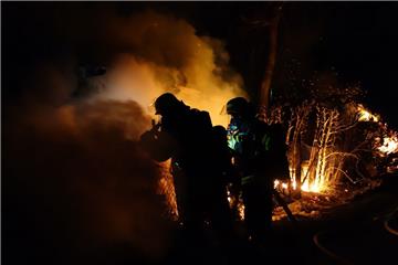 Die Feuerwehr wurde am späten Donnerstag erneut zu einem Gartenlaubenbrand gerufen. 