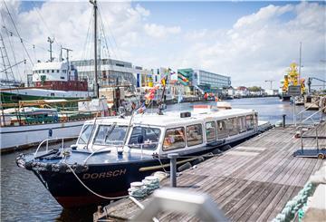 Die "Dorsch" im Fischereihafen.