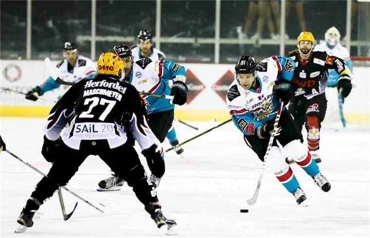 Lockerer 7:1-Sieg der Fischtown Pinguins in Belfast Die Fischtown Pinguins haben im zweiten Spiel gegen Belfast keine Probleme.