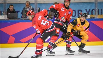 Eishockeyspieler in Aktion