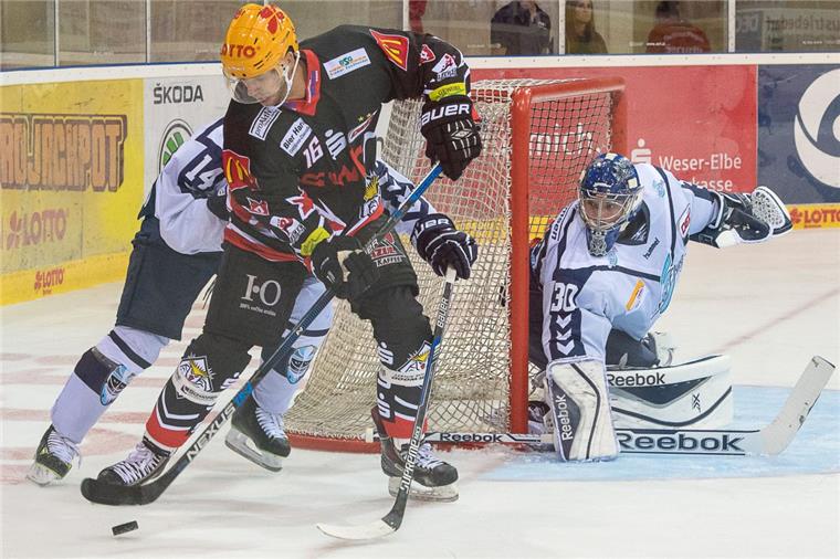 Die Fischtown Pinguins verloren mit 1:5 gegen Schwenningen.