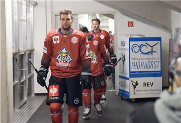Spieler der Eishockeymannschaft "Fischtown Pinguins".