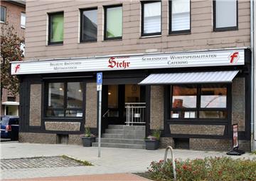 Außenansicht der Fleischerei Stehr