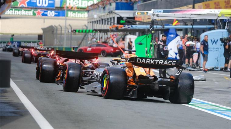 Die Formel-1-Piloten kämpfen um die besten Startplätze.