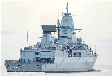 Die Fregatte „Hessen“ ist auf dem Heimweg nach Wilhelmshaven.