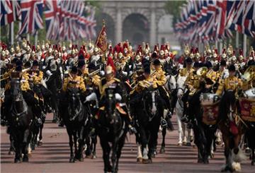 Die Geburtstagsparade für König Charles III. findet nicht an seinem eigentlichen Geburstag statt, sondern im Juni - da ist das Wetter besser (Archivbild).