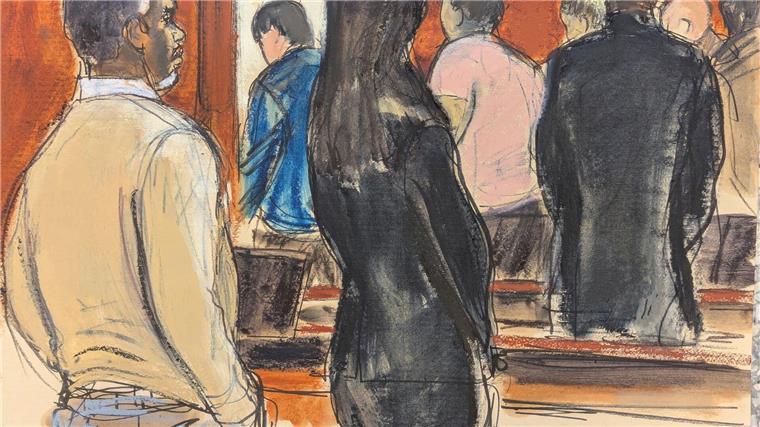Jury spricht „Diddy“ Combs von den schwersten Vorwürfen frei Die Gerichtszeichnung stellt Sean „Diddy“ Combs am 1.7. mit seinem Verteidigungsteam dar, wie er zusieht, wie die Geschworenen den Gerichtssaal verlassen.