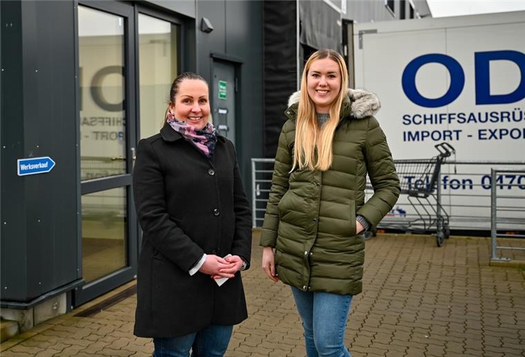 Die Geschäftsfüherinnen der Firma Odin: Daniela Küver (links) und Katharina Leers.