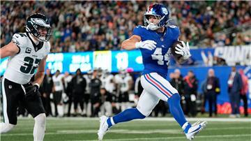 Die Giants hatten die Heimpartie gegen die Eagles überraschend gut im Griff.