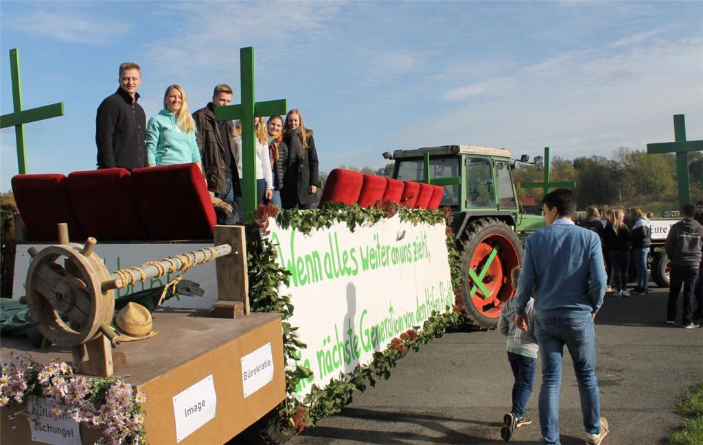 Die grüne Kreuze mahnen: „Wenn die Landwirtschaft entwurzelt wird, trifft es all...