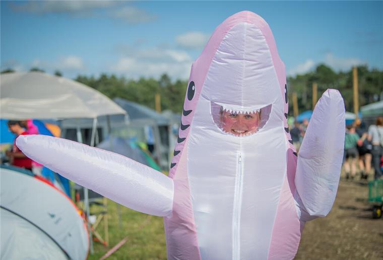 Die Haifisch-Lady