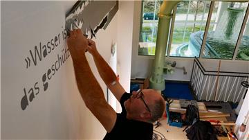 Die Handwerker sind fleißig: Kein Stein wird auf dem anderen Gelassen – das Museum Kaskade wird komplett neu gestaltet.