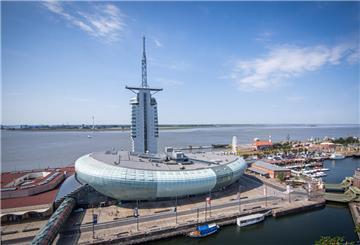 Die Havenwelten: Dort lag am Dienstagmorgen ein merkwürdiger Geruch in der Luft. Der soll aber nichts mit dem Alarm zu tun gehabt haben. 