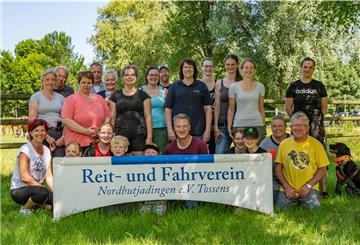 Die Helfer und Helferinnen beim Arbeitsdienst am vergangenen Sonnabend sorgten dafür, dass das Gelände gut präpariert ist.