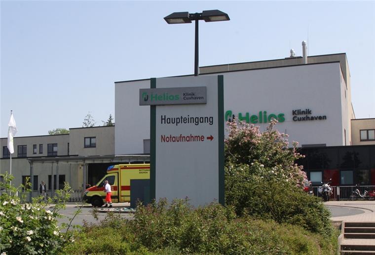 Helios-Klinik Cuxhaven: Vorerst keine Besuche mehr Die Helios-Klinik Cuxhaven stellte sich auf die Corona-Lage ein.