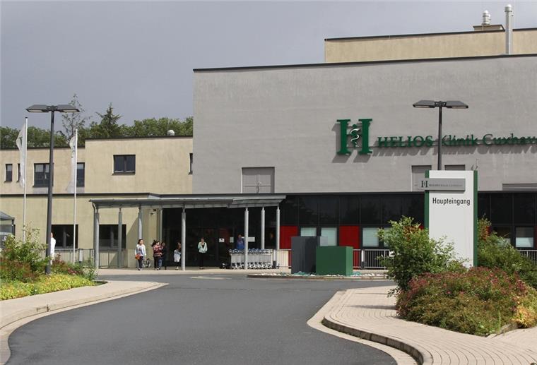 Die Helios-Klinik in Cuxhaven.