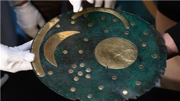 Die „Himmelsscheibe von Nebra“ soll über 3600 Jahre alt sein. 