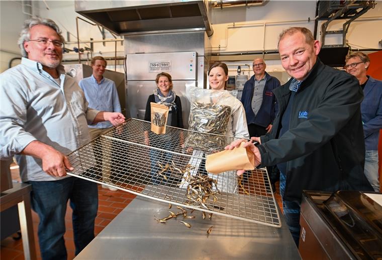 Die Hochschule Bremerhaven und zwei Unternehmen aus der Seestadt arbeiten gemeinsam am Projekt „TROCKNFISH“.