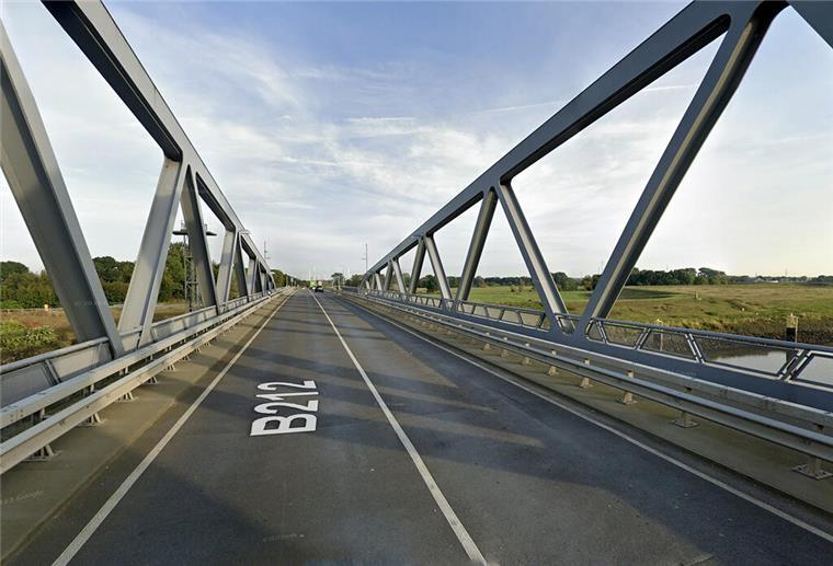 Die Huntebrücke wird gesperrt.