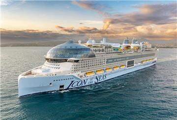 Die „Icon of the Seas“ ist eine Kleinstadt auf dem Meer: Seit der Indienststellung Anfang 2024 ist der mehr als eine Milliarde Euro teure Kreuzliner von Royal Caribbean das größte Kreuzfahrtschiff der Welt.