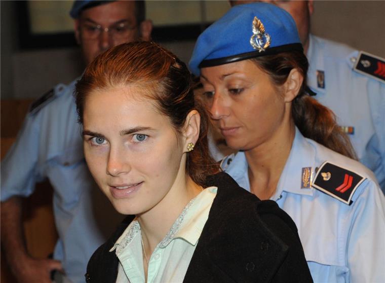 Die in Italien wegen Mordes verurteilte US-Amerikanerin Amanda Knox.