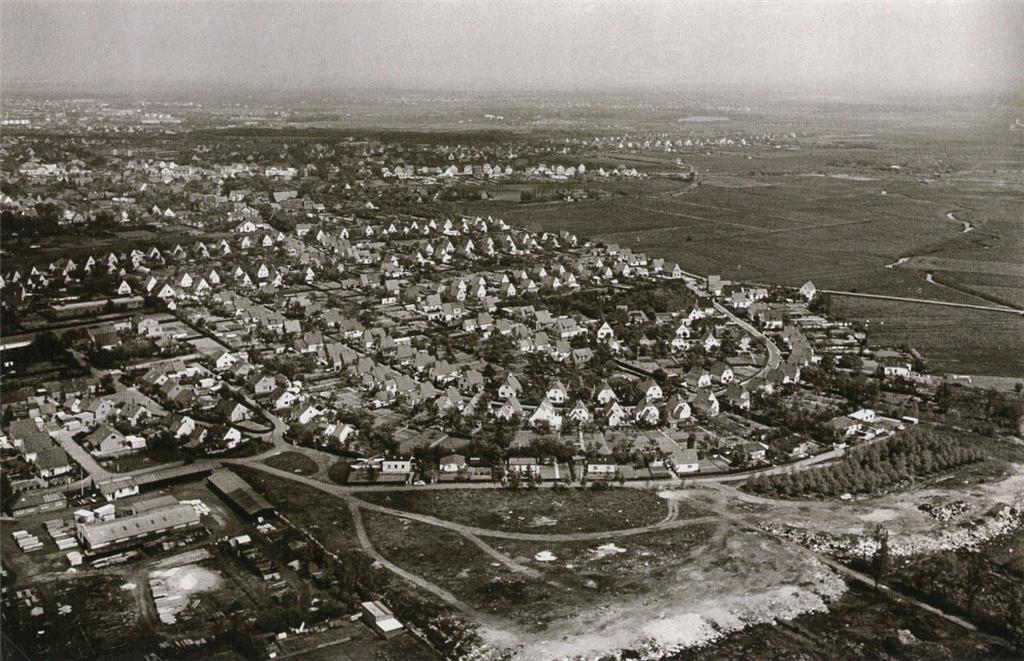 Die Industriesiedlung im Jahr 1966.